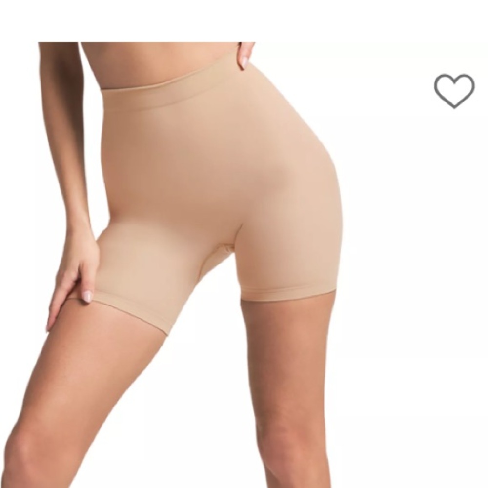 SKIMS High-Waisted Shapewear Shorts - Nude